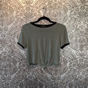 Active USA striped crop top